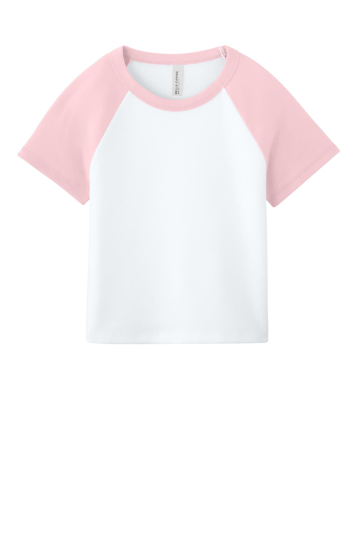BELLA+CANVAS Women's Micro Rib Raglan Baby Tee