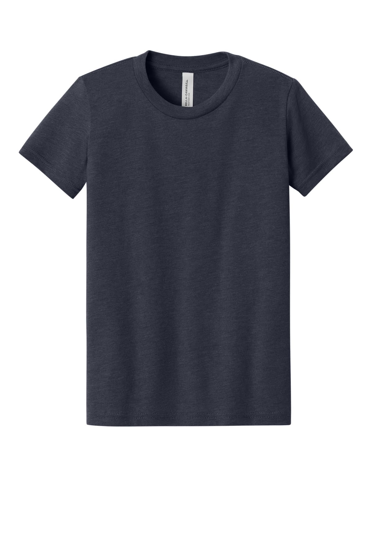 BELLA+CANVAS Youth Heather CVC Tee