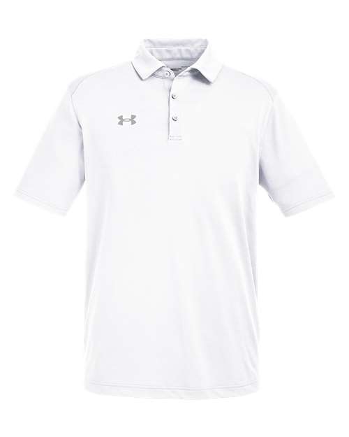 Men's Tech™ Polo in White/ Mod Grey