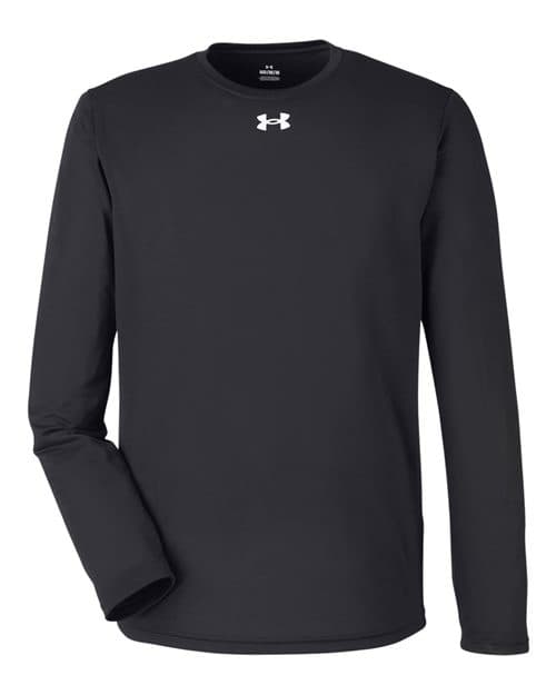 Men's Team Tech™ Long Sleeve T-Shirt in Black/ White