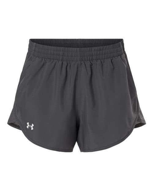 FLG Navy 2031 Castlerock/ Castlerock/ White Women's Fly-By Unlined 3" Short, with no design, front view