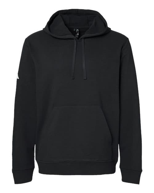Unisex Fleece Hooded Sweatshirt in Black