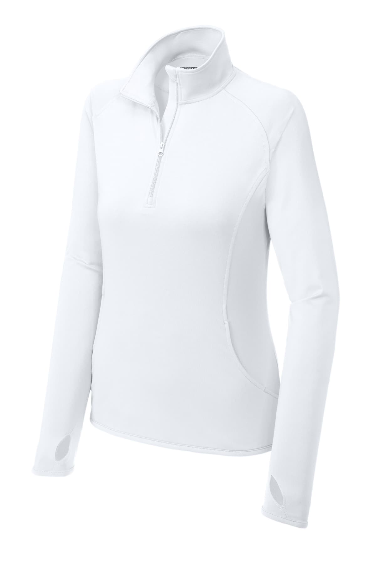 Sport-Tek Women's Sport-Wick Stretch 1/4-Zip Pullover