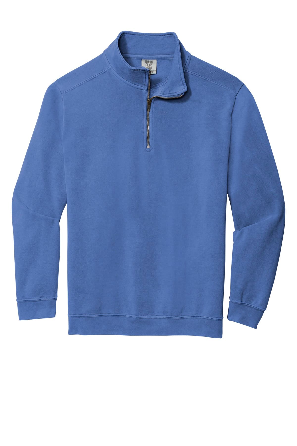 COMFORT COLORS Ring Spun 1/4-Zip Sweatshirt with the AAA Arched Collegiate design