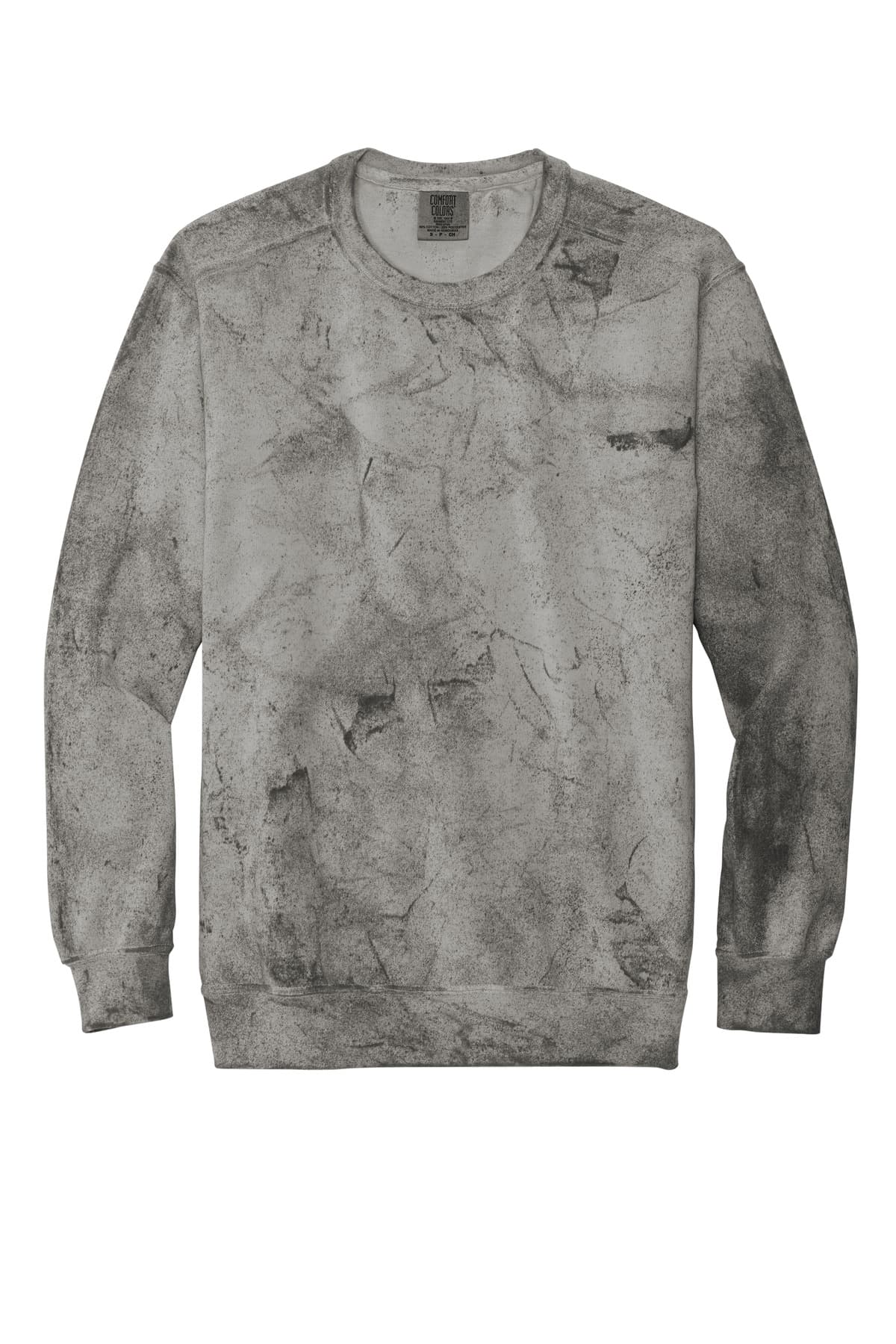 Comfort Colors Color Blast Crewneck Sweatshirt with the Love of the Game Circle Badge Full Color design