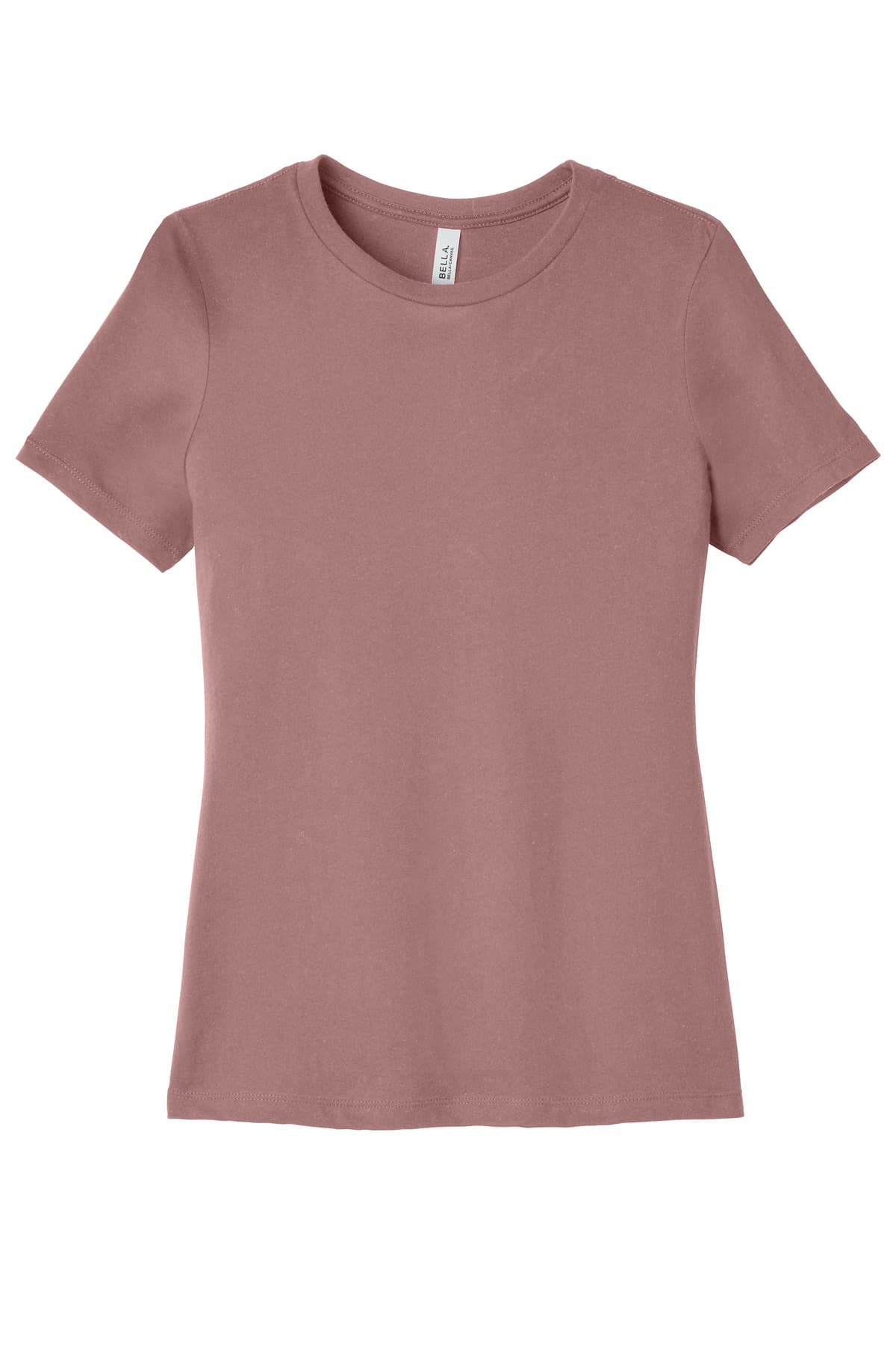 BELLA+CANVAS Women's Relaxed Jersey Short Sleeve Tee in Mauve