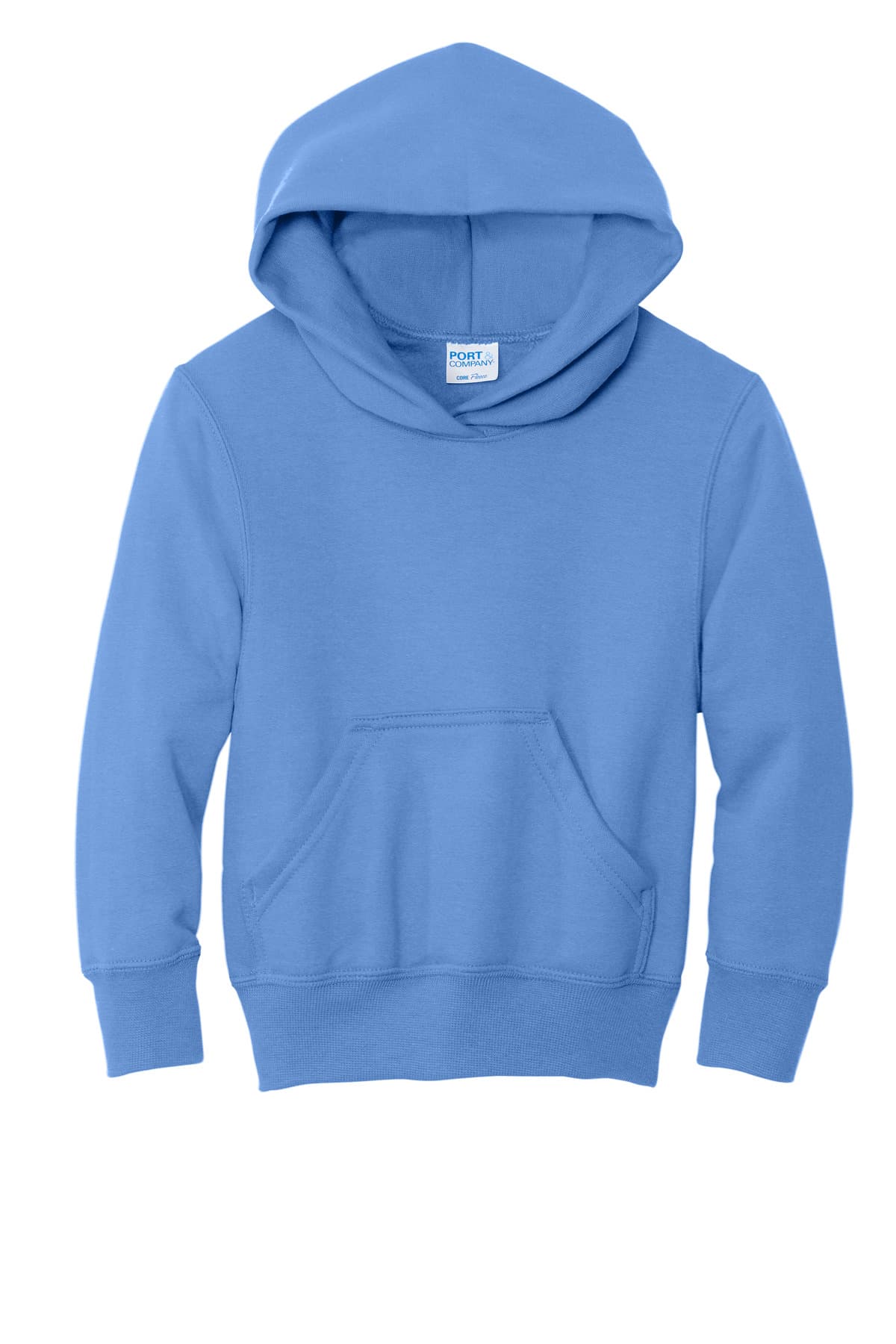Port & Co Youth Core Fleece Pullover Hooded Sweatshirt